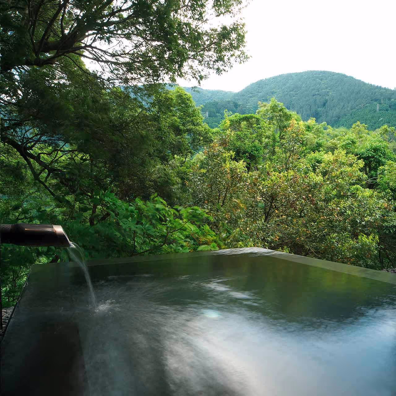 Room view at Hakone Ginyu Japan wellness resort