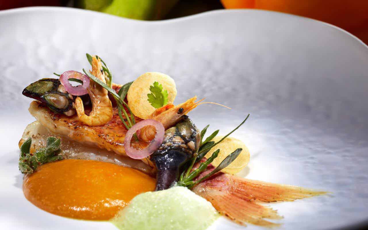 Food at Vila Vita Parc Portugal wellness resort
