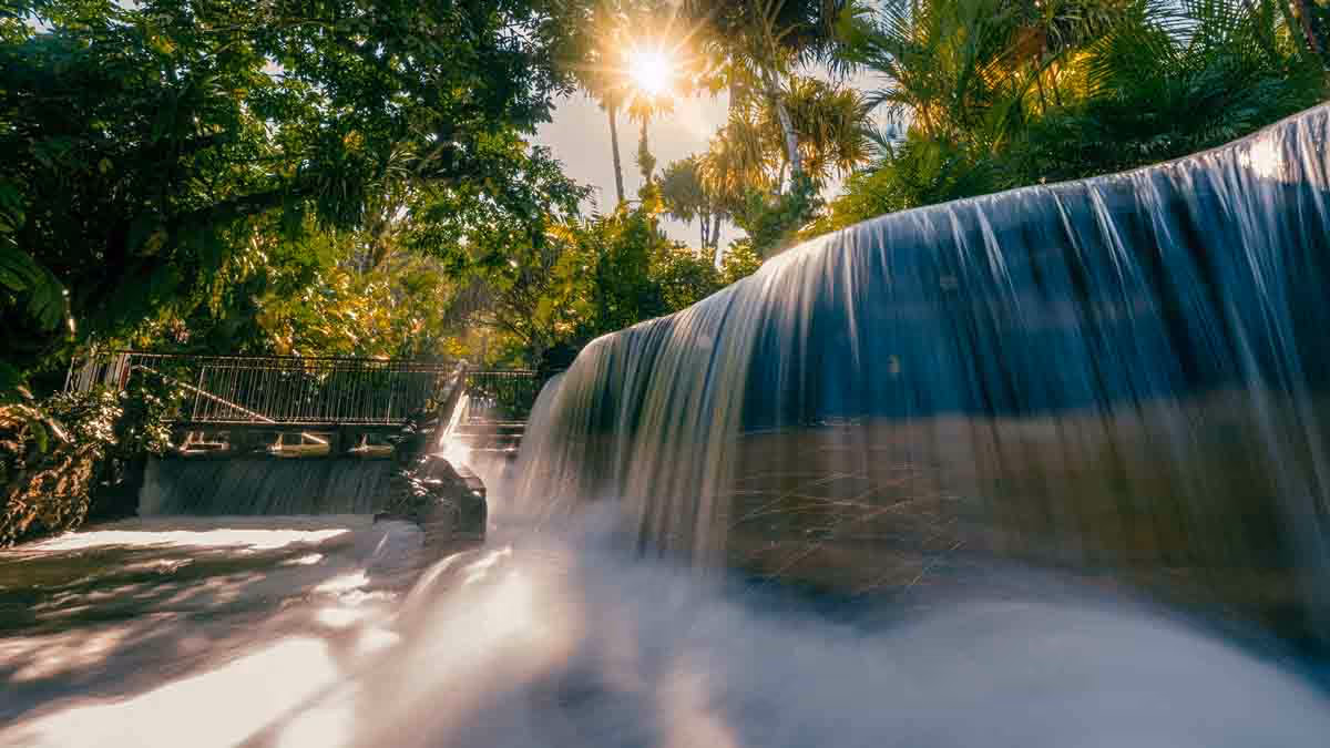 Pool at Tabacon Thermal Resort & Spa Costa Rica wellness resort