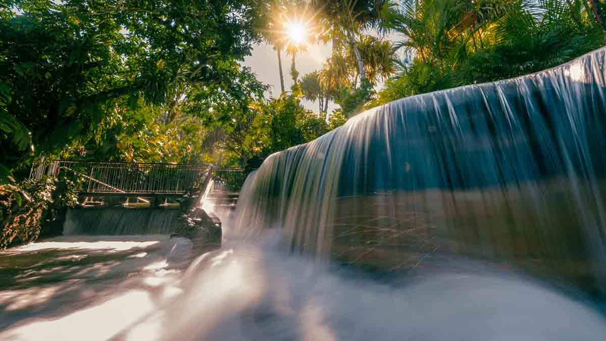 Pool at Tabacon Thermal Resort & Spa Costa Rica wellness resort
