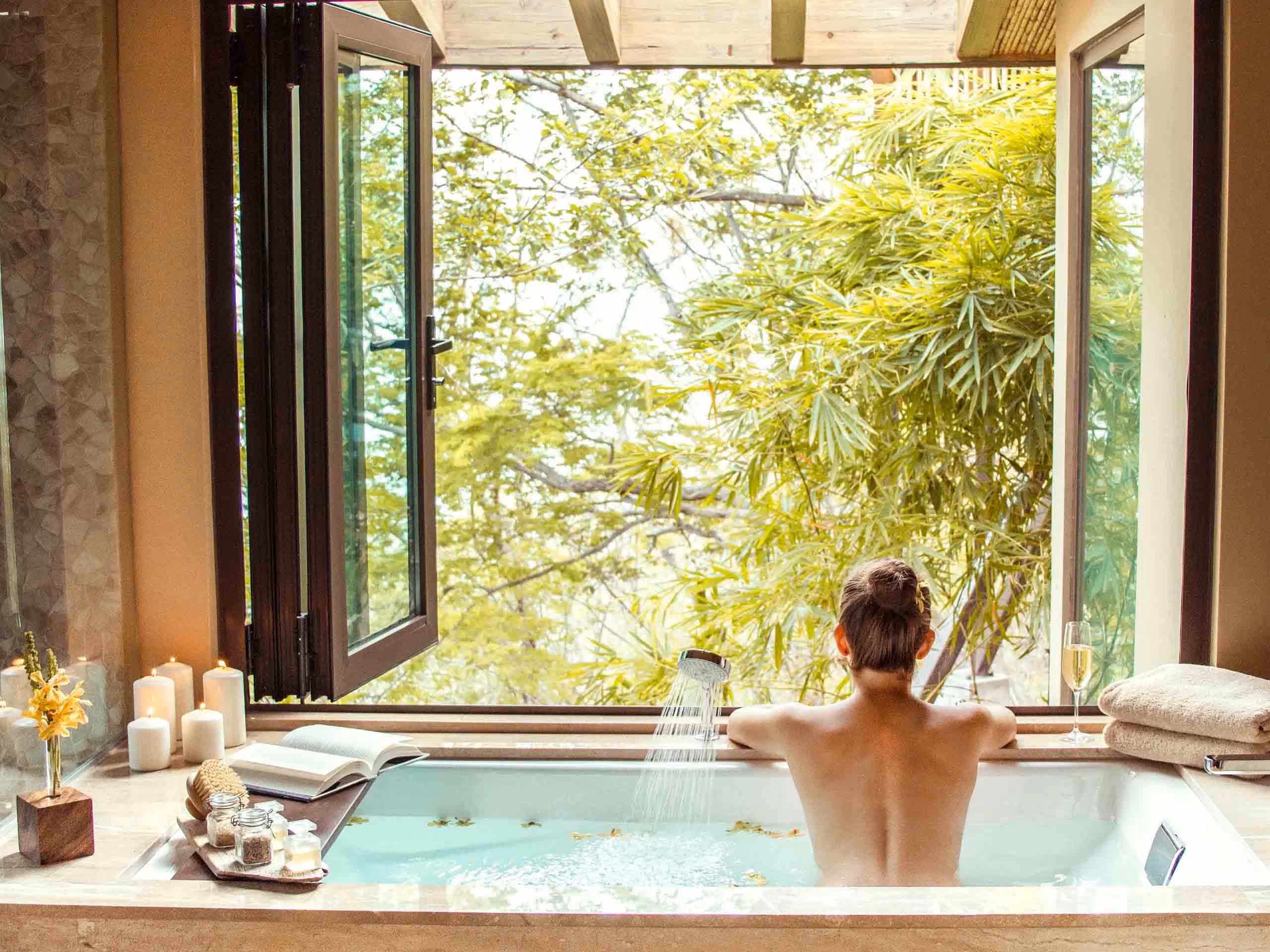 Guest at Andaz Peninsula Papagayo Resort Costa Rica wellness resort