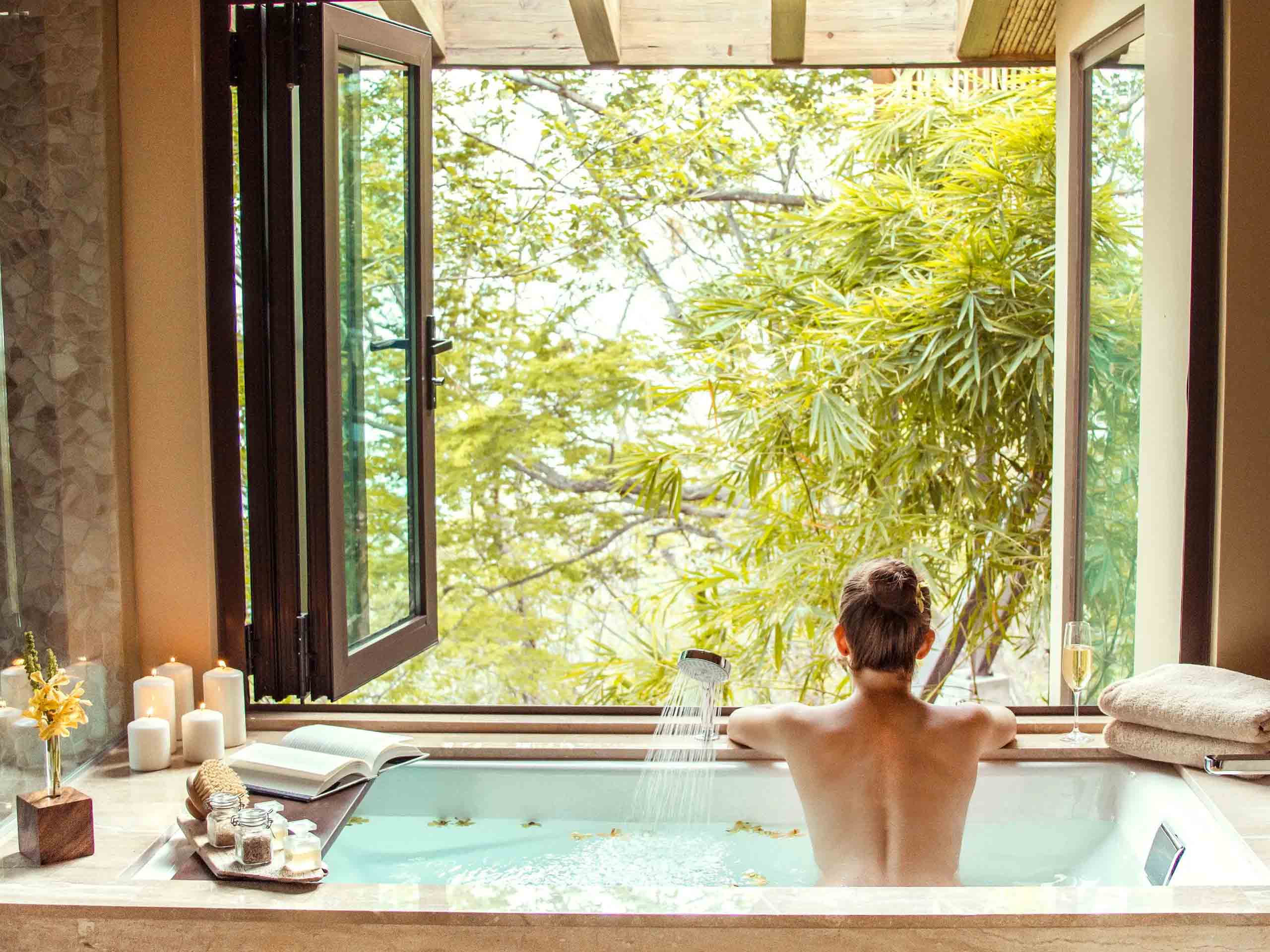 Guest at Andaz Peninsula Papagayo Resort Costa Rica wellness resort