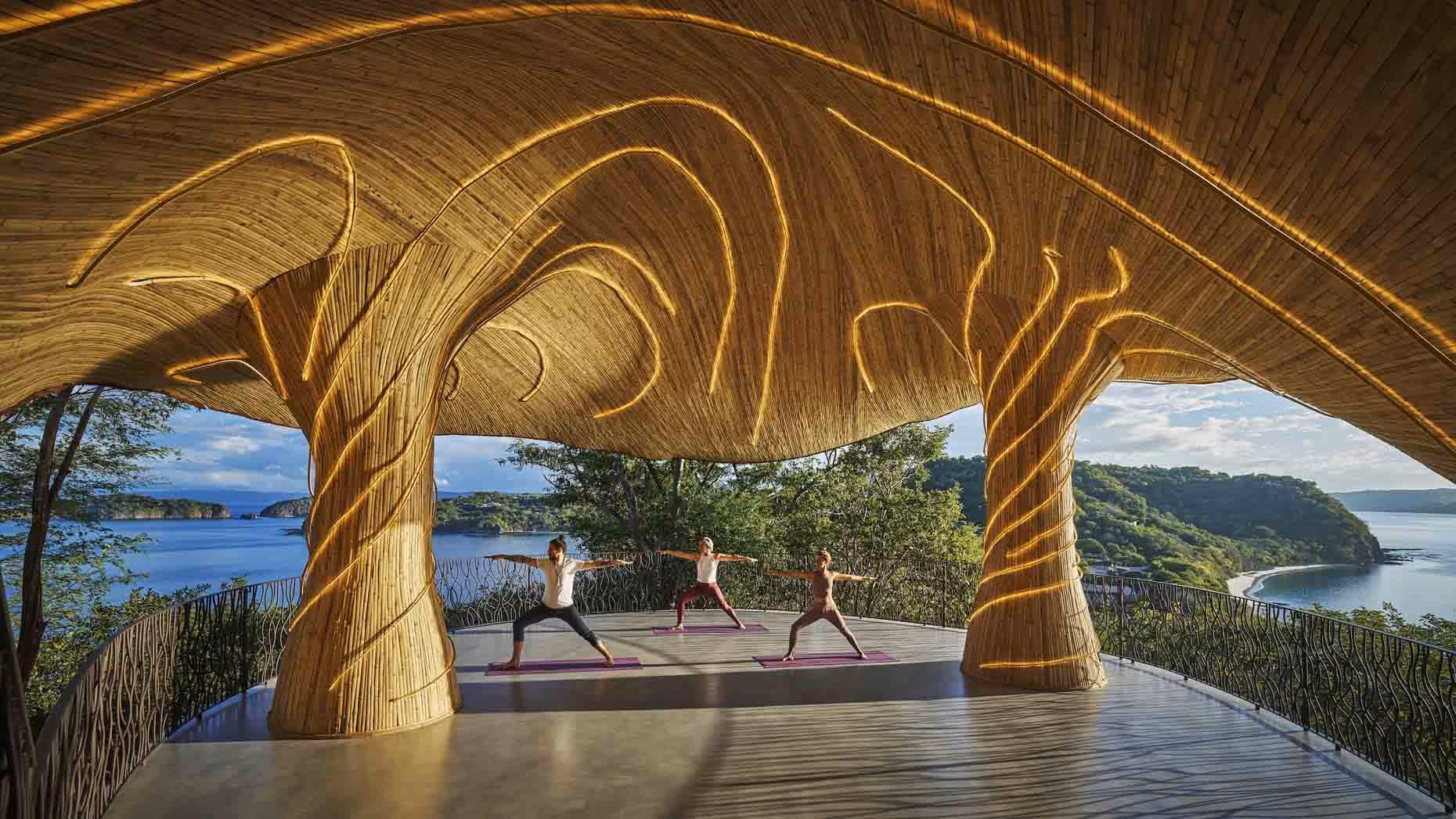 Guests at Four Seasons Resort at Peninsula Papagayo Costa Rica wellness resort