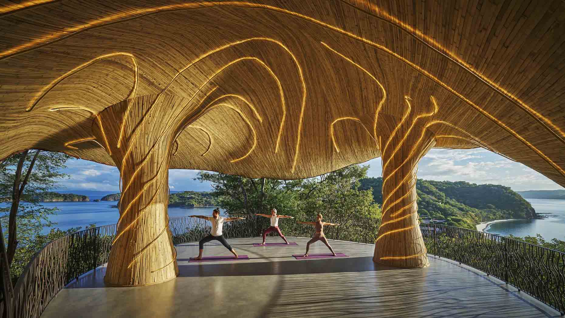 Guests at Four Seasons Resort at Peninsula Papagayo Costa Rica wellness resort