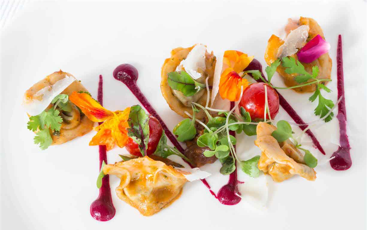Food at Ananda in the Himalayas India wellness resort