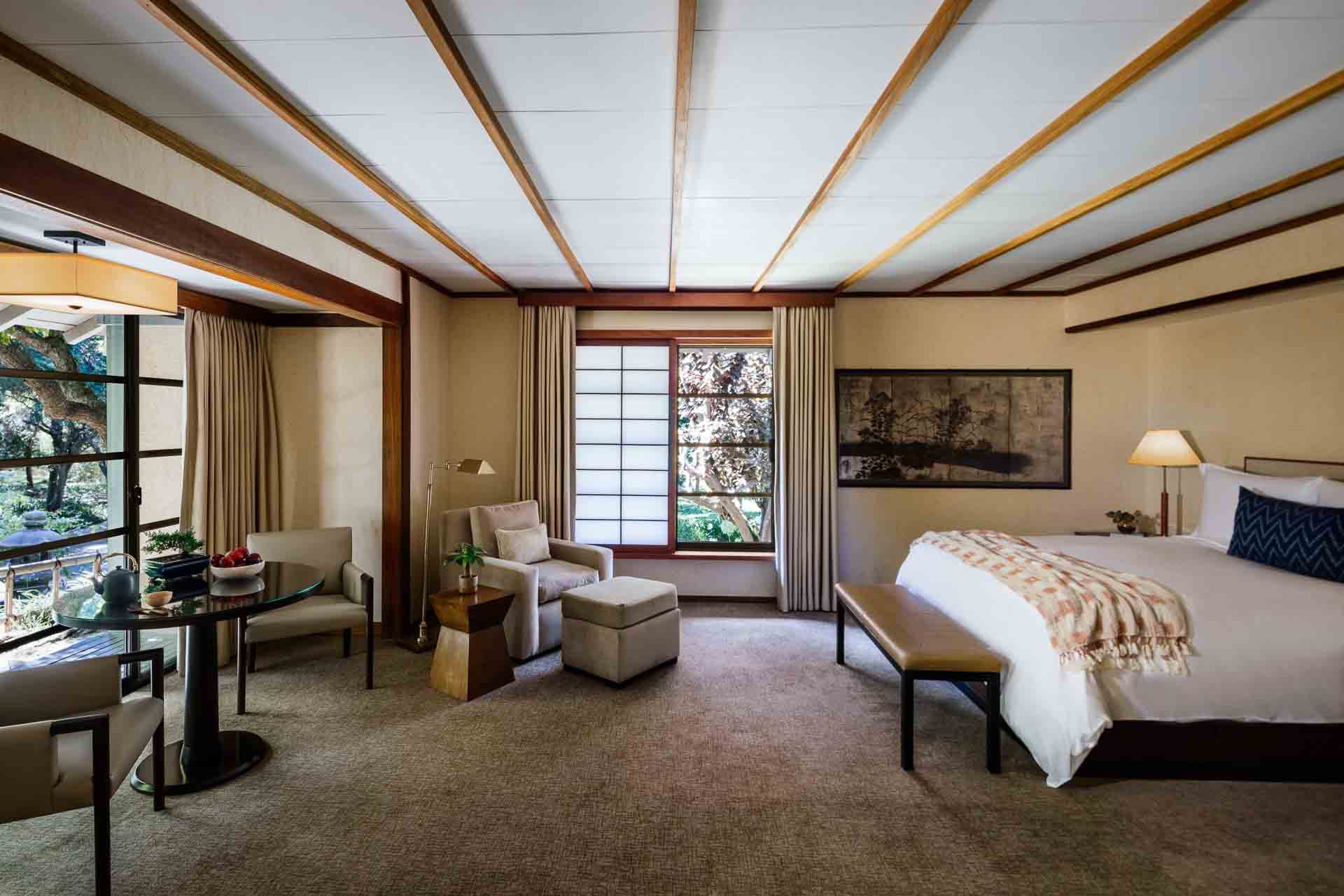 Room at Golden Door USA wellness resort