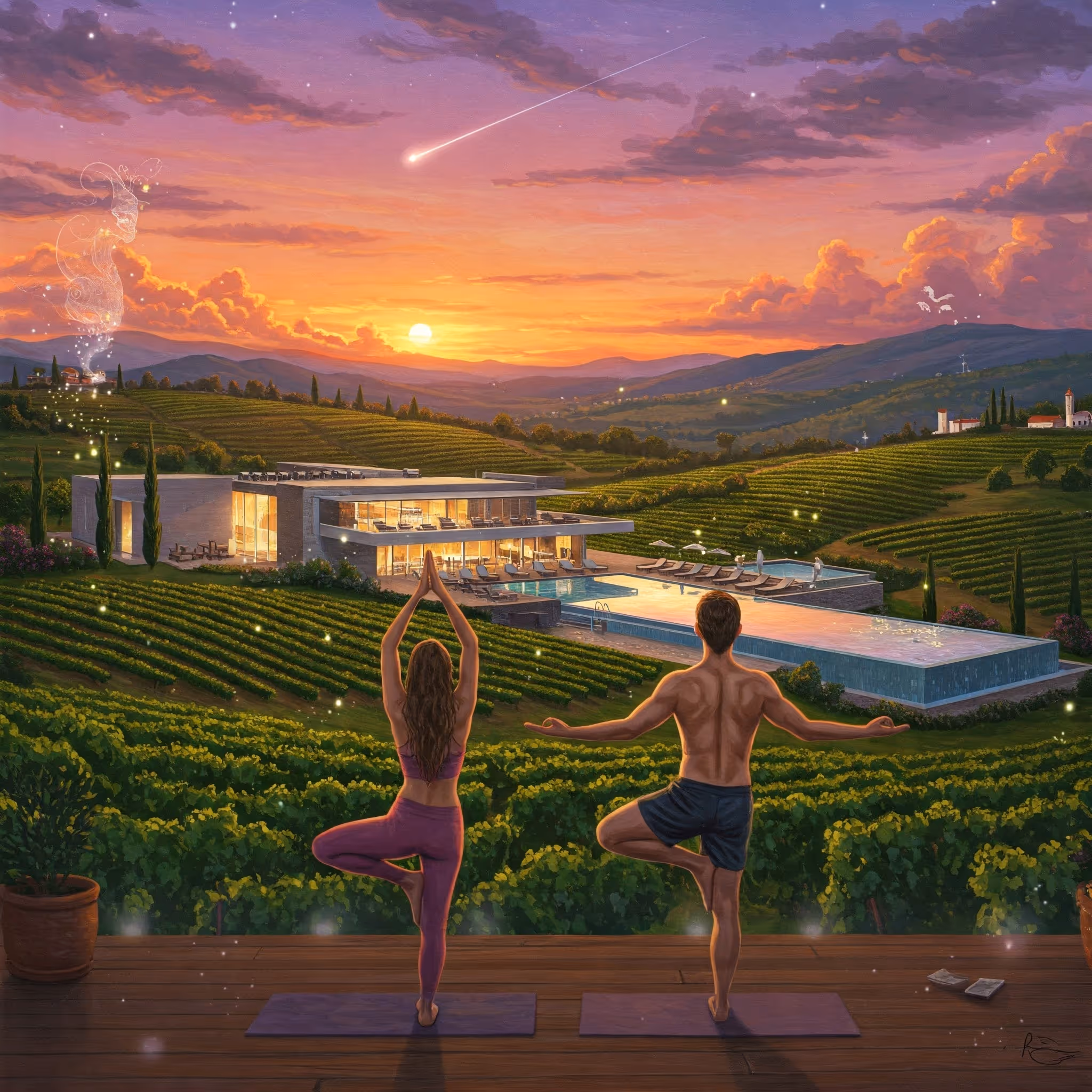 Guests at Portugal wellness resorts