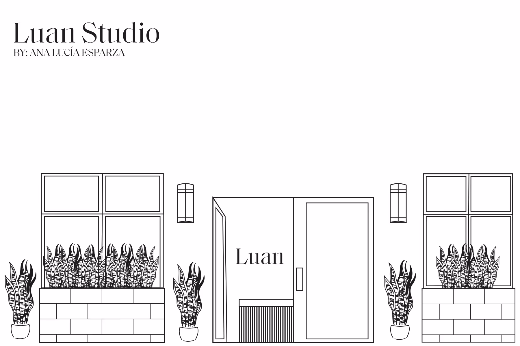 Illustrative cover image for Luan Studio – global branding and graphic design studio website built in Webflow