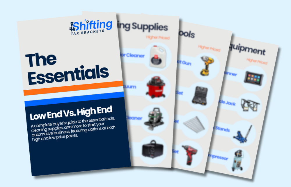 Buyer's guide for essential tools and supplies for automotive business