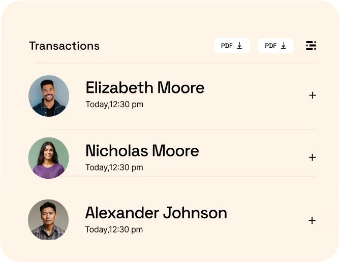 Transections