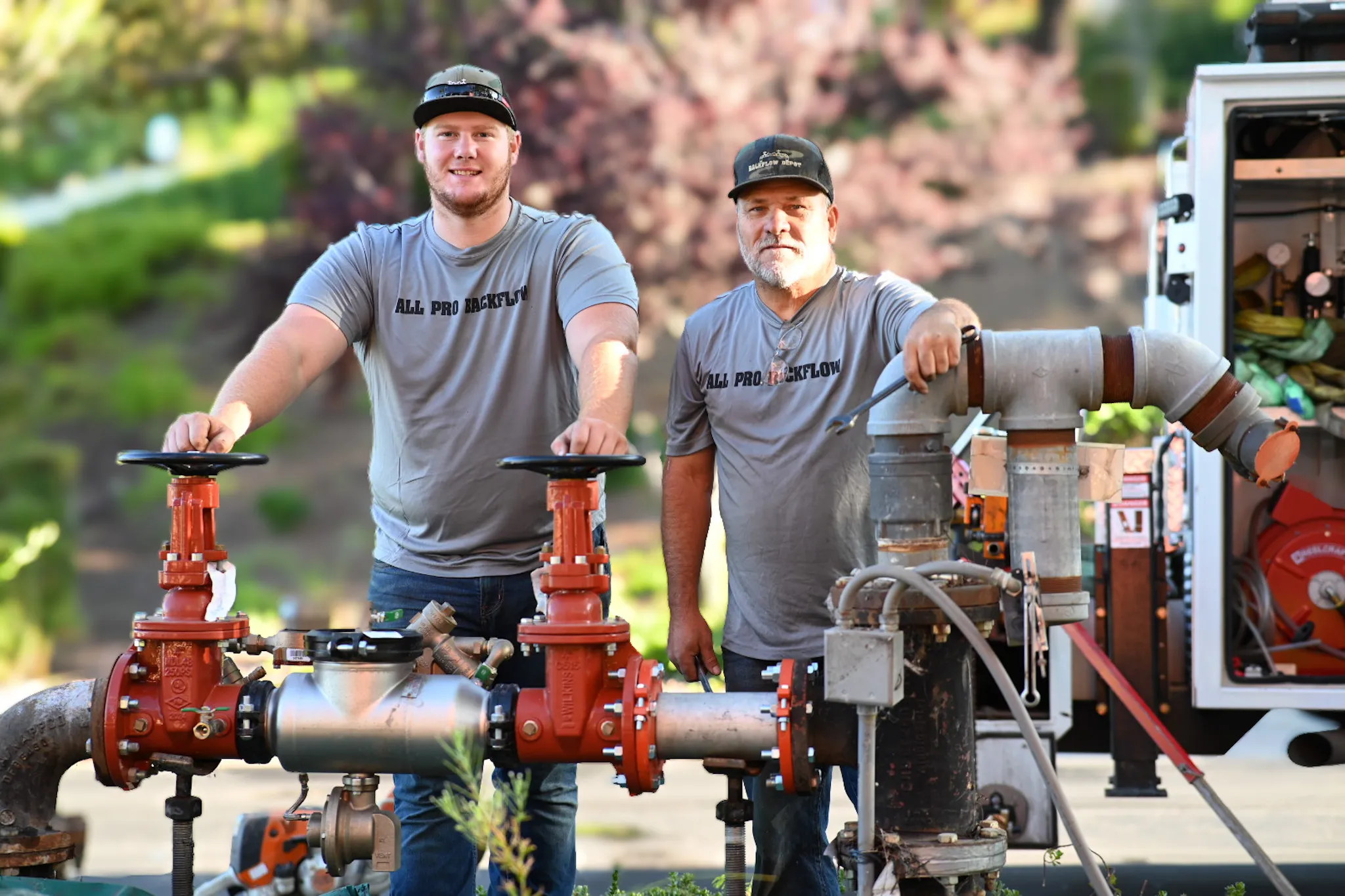 2 all pro backflow staff