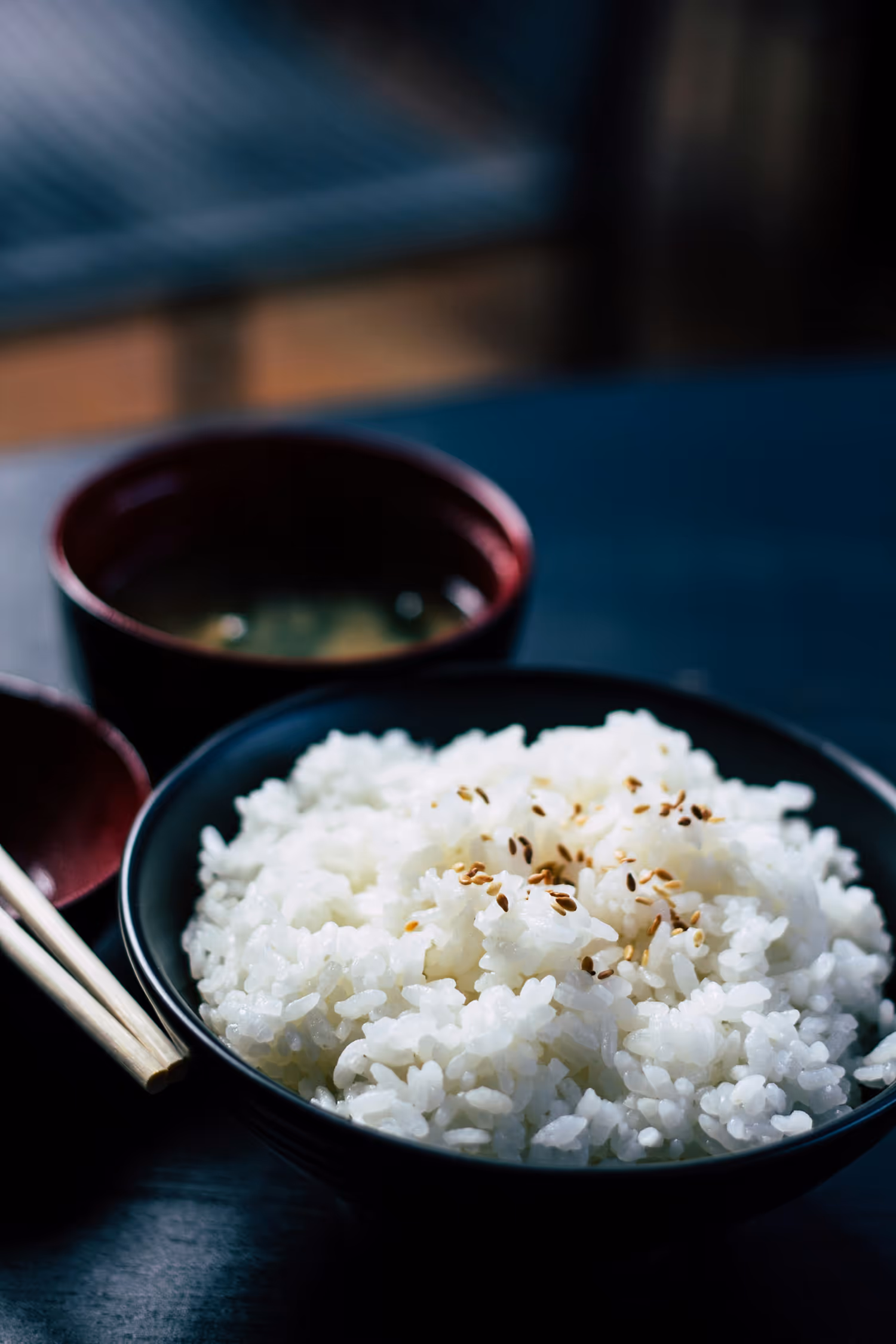 A bowl of Japanese rice.