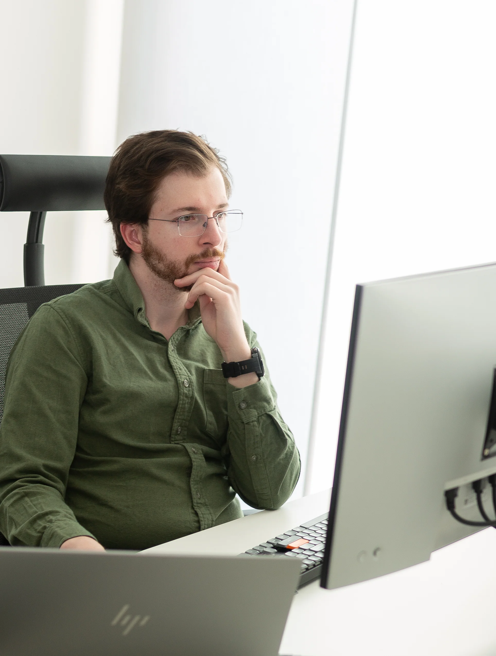KI Experte am Arbeiten