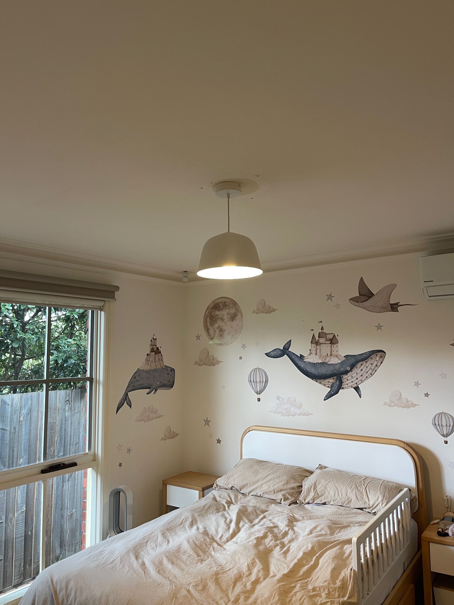 LED downlights and pendant light installed during a home lighting upgrade in Chelsea by Ferguson Electrical