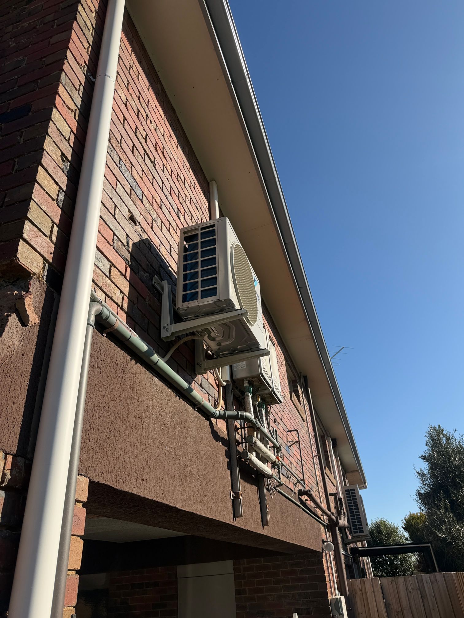 Daikin split system air conditioner replacement and home electrical upgrades in Chelsea by Ferguson Electrical