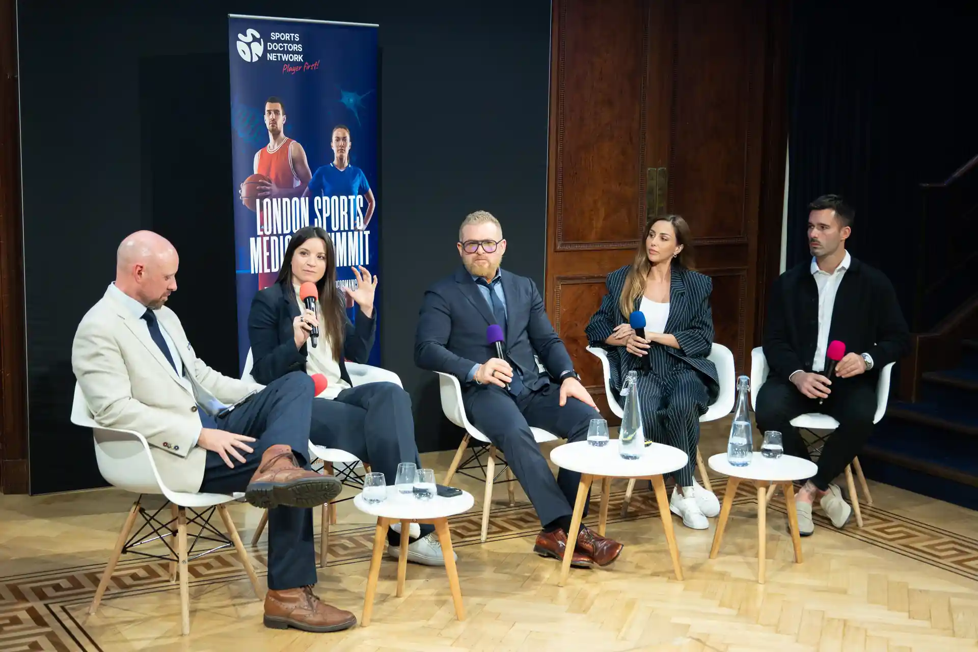 Interview session on stage at the SDN Milan 2026 summit
