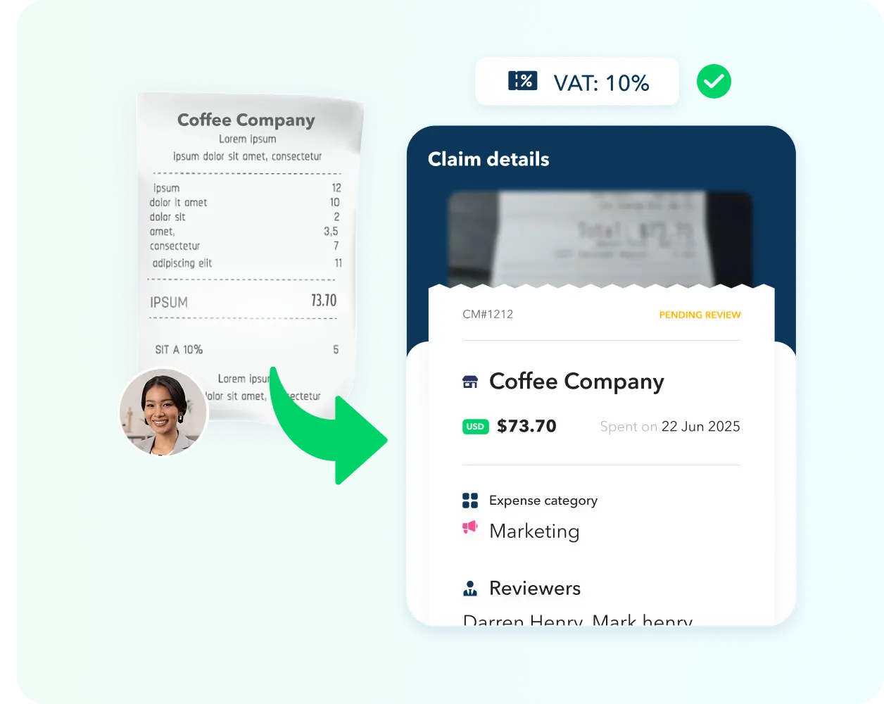 Stay in control of travel and project expenses