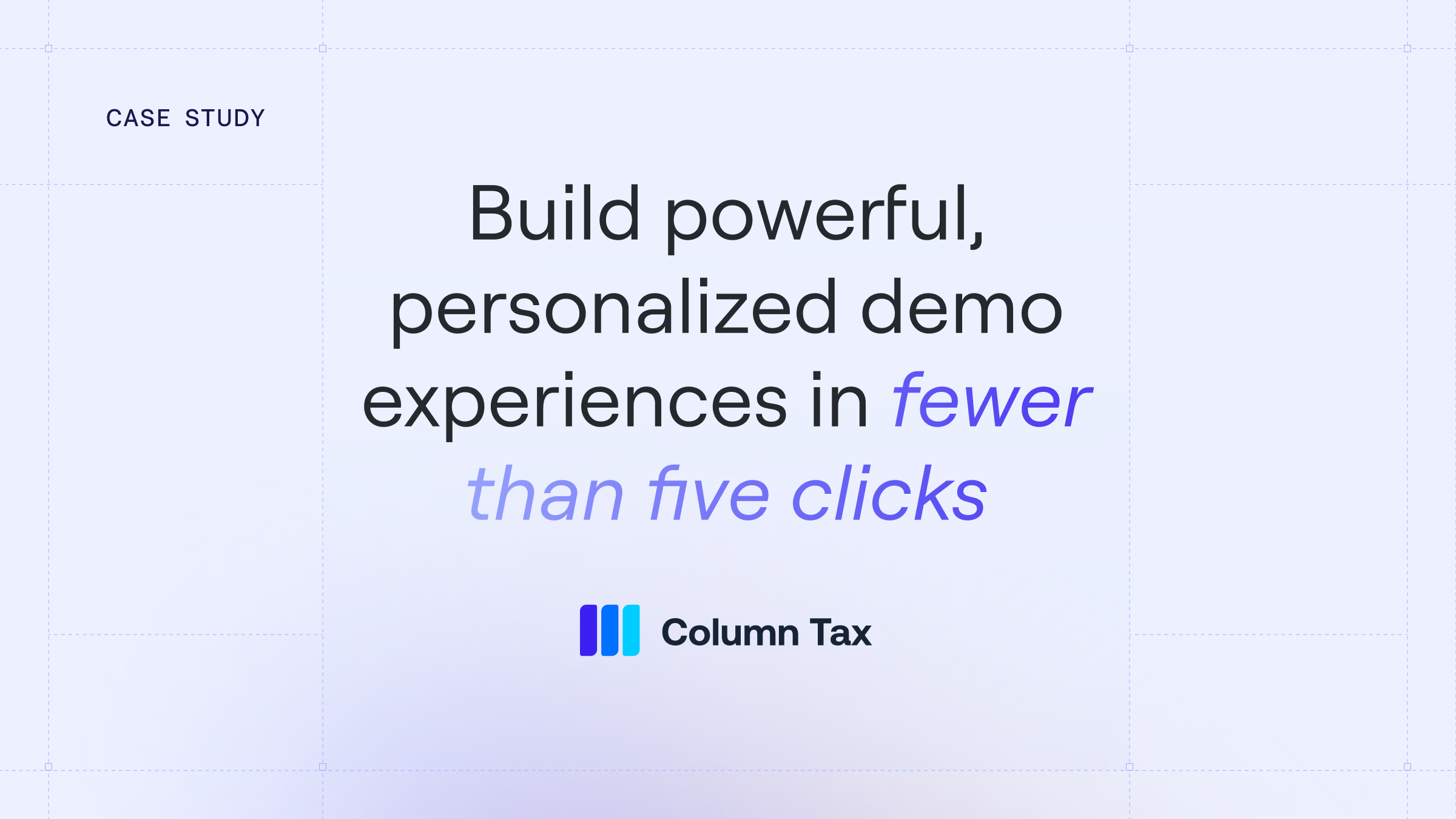 How Column Tax grows 200% with scalable API demos