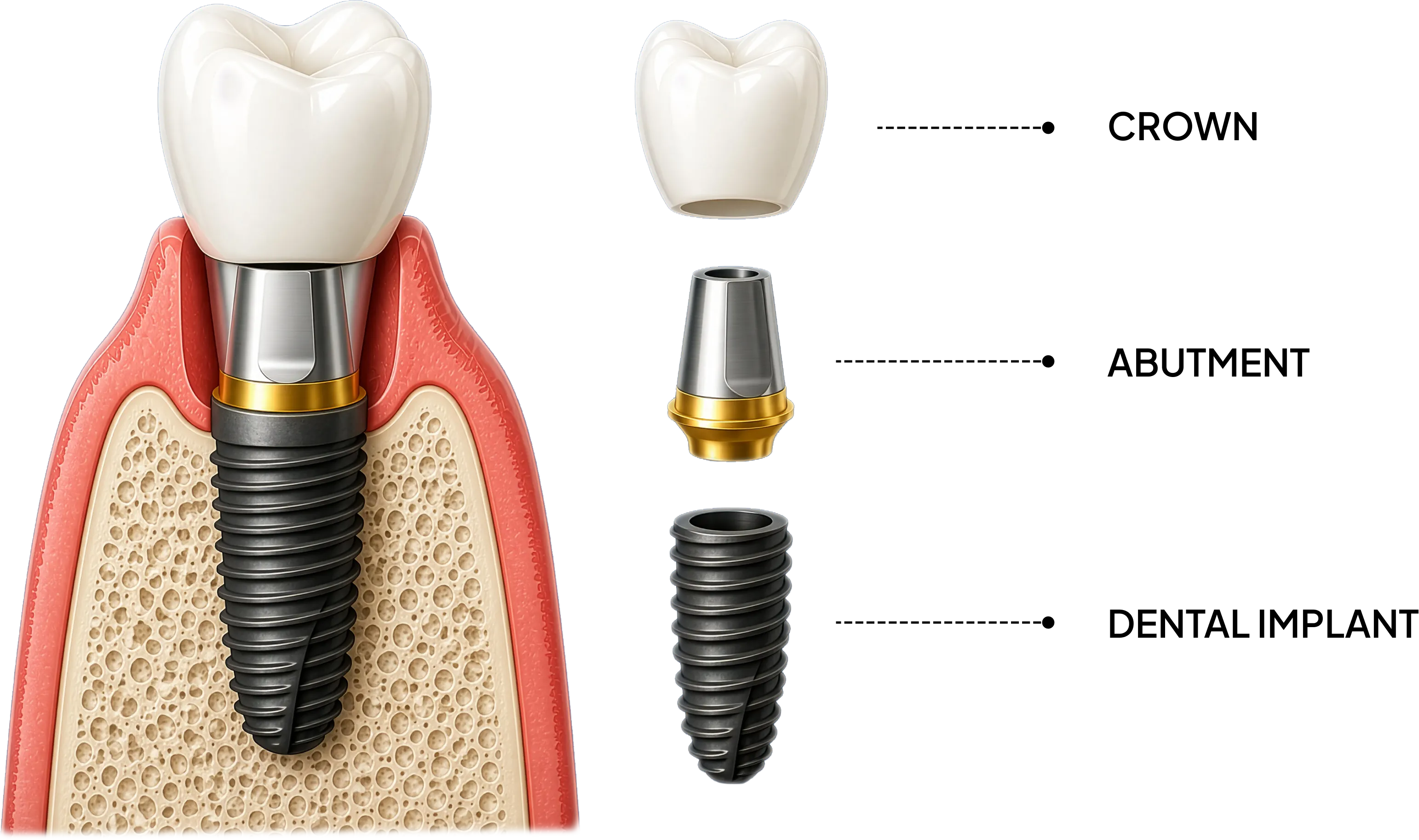 implant by Fremont dentist