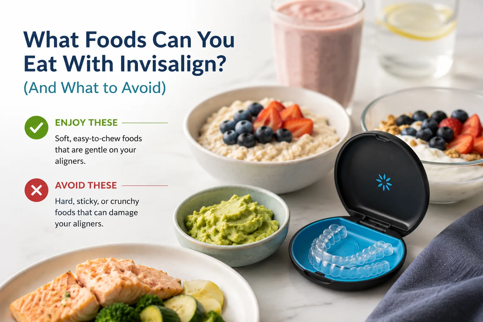 What Foods Can You Eat With Invisalign? (And What to Avoid)