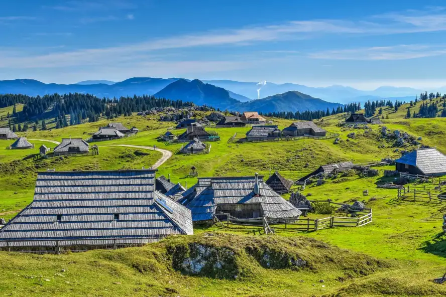 Velika Planina plateau