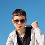 Full Shot Cool Man Wearing Chain Necklace