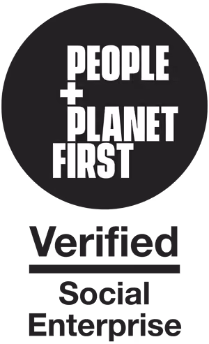 People+Planet First Verified Social Enterprise logo