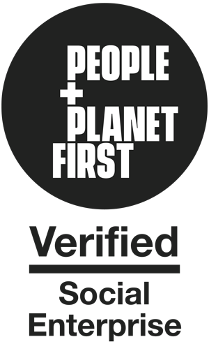 People+Planet First Verified Social Enterprise logo