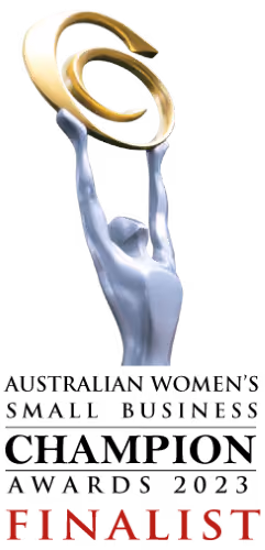 Australian Women's Small Business Champion Awards 2023 Finalist Logo