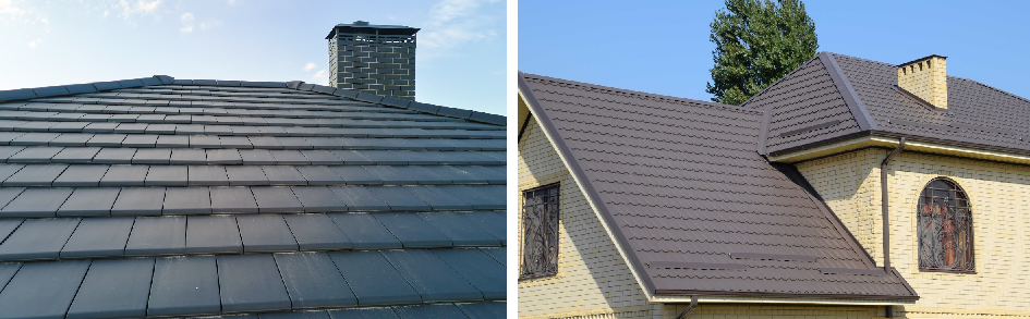 slate vs metal roof