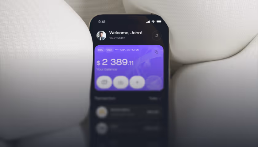 Mobile app design