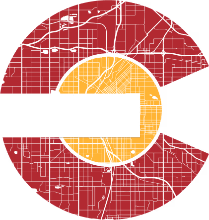 The Colorado flag symbol.