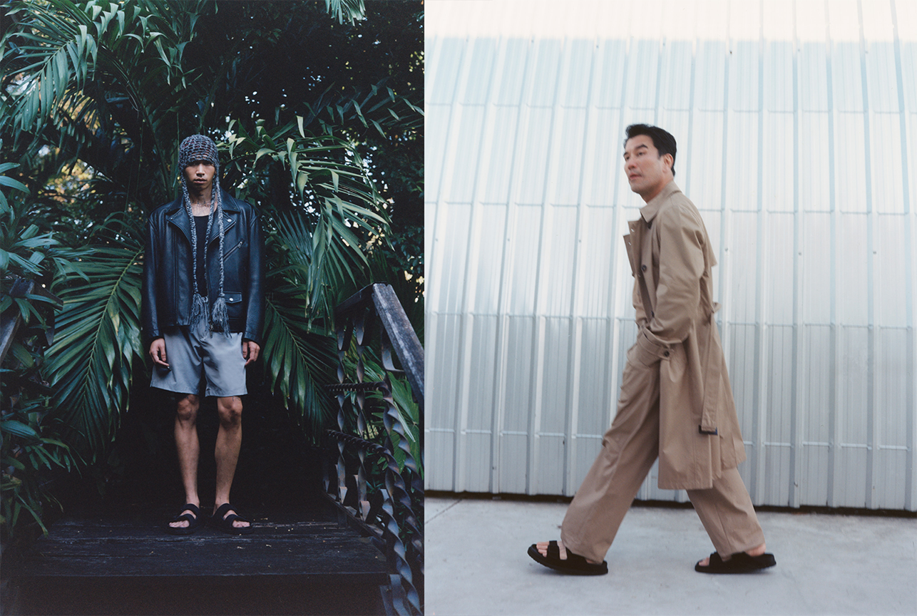 Street style look in an urban setting, styled by Bianca Fleisch plus Artfully staged fashion image styled by Bianca Fleisch