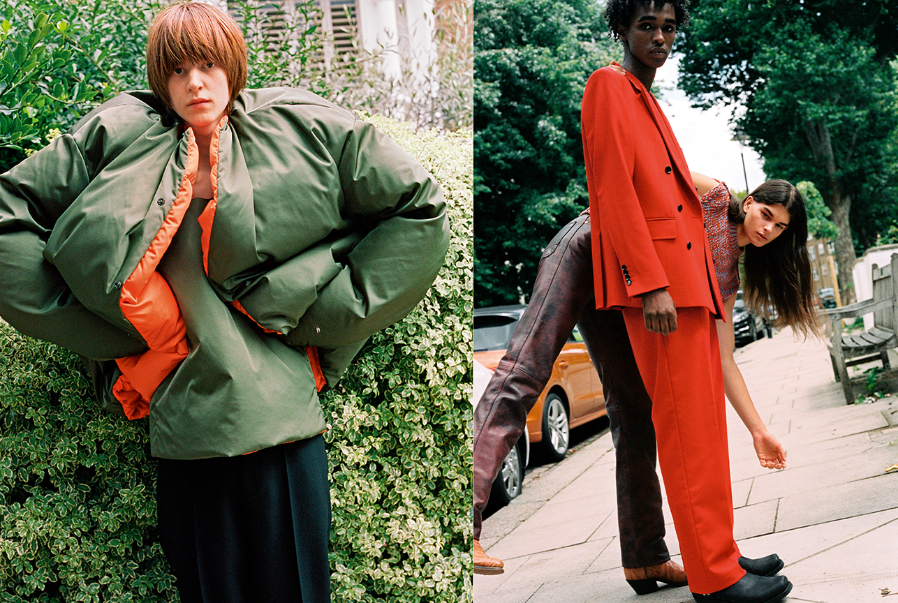 Artfully staged fashion image styled by Bianca Fleisch