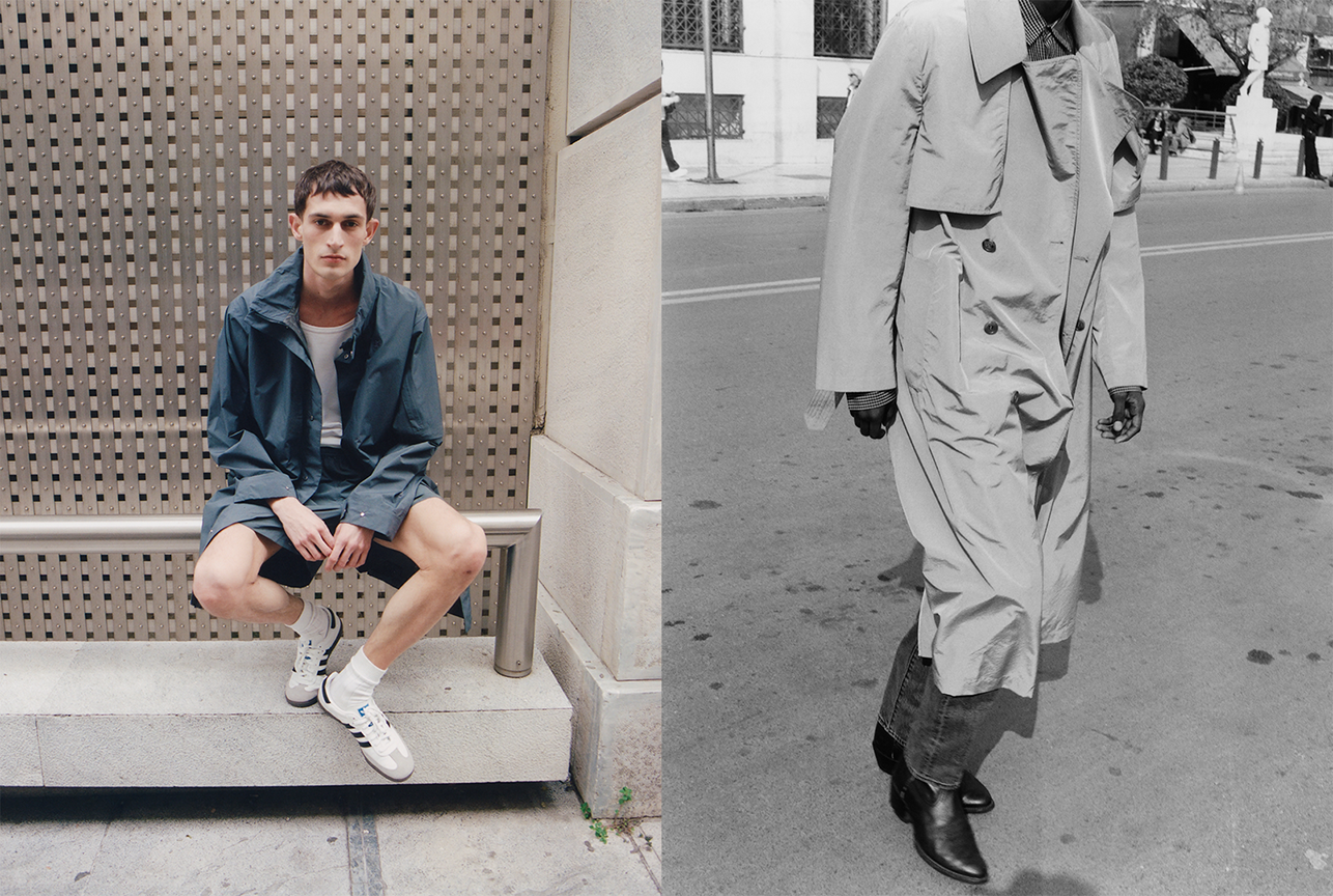 Fashion shoot with styling and concept by Bianca Fleisch plus Detail shot of a styled outfit by Bianca Fleisch
