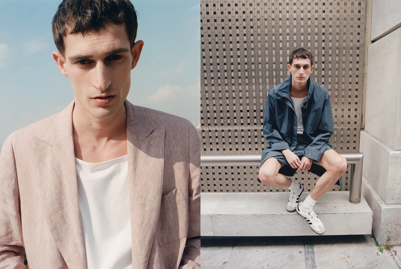 Street style look in an urban setting, styled by Bianca Fleisch plus Fashion portrait with styling and concept by Bianca Fleisch