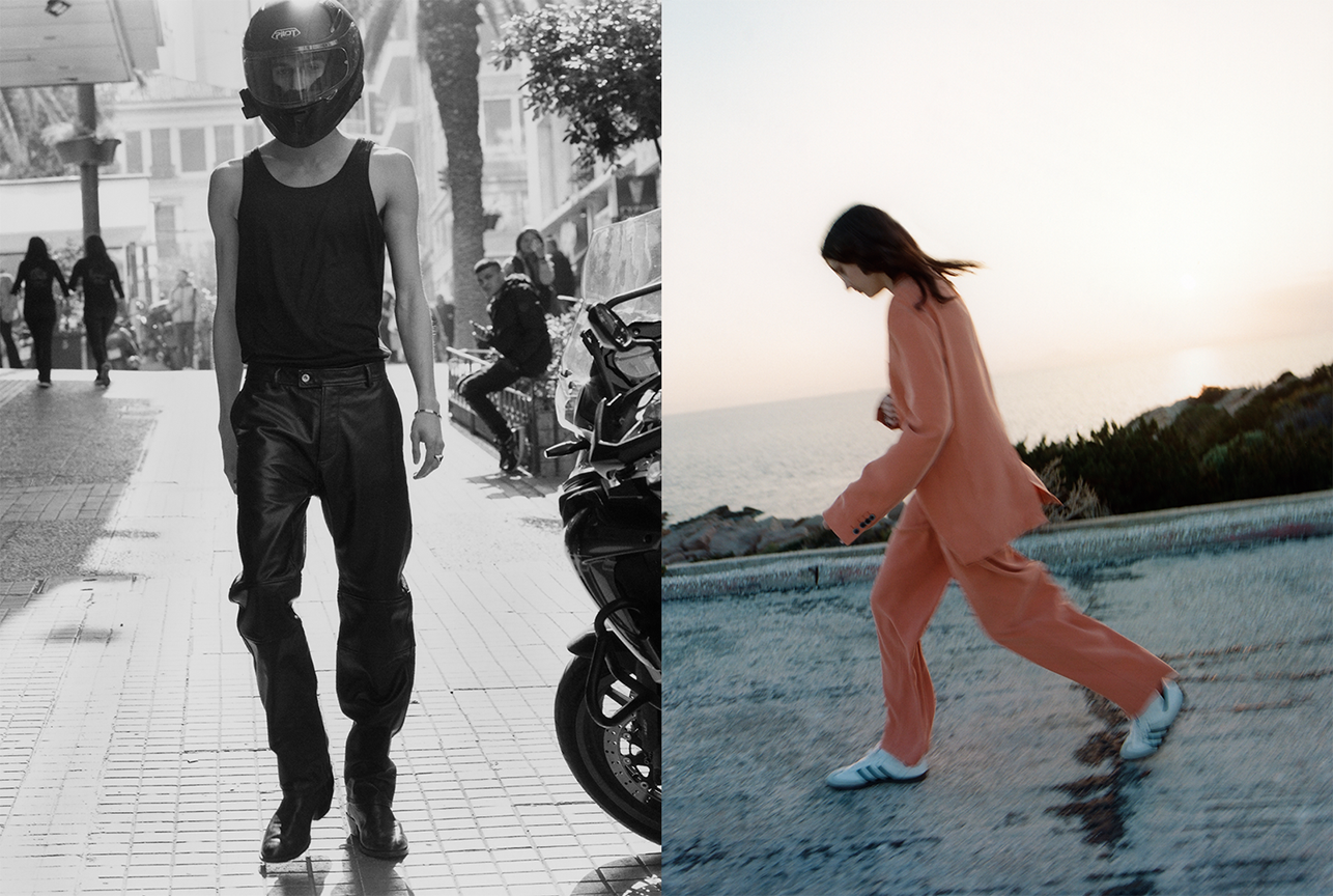 Street style look in an urban setting, styled by Bianca Fleisch 