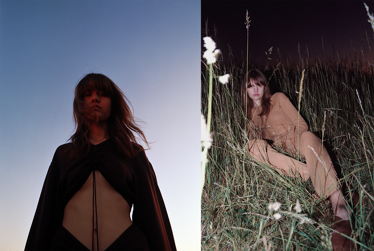 Artfully staged fashion image styled by Bianca Fleisch