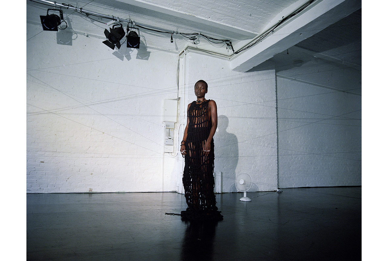 Artfully staged fashion image styled by Bianca Fleisch