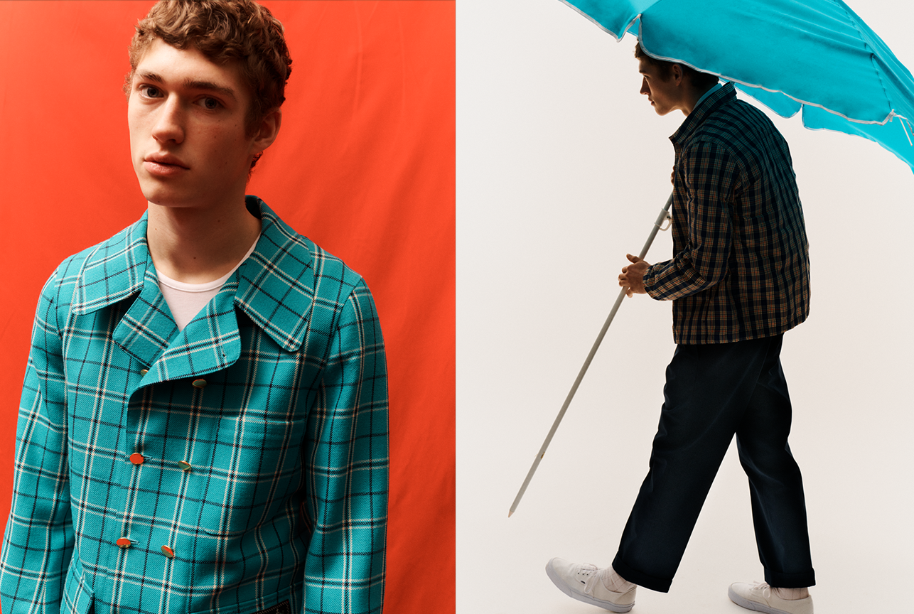 Fashion editorial with unique styling by Bianca Fleisch GQ valentin Humbroich