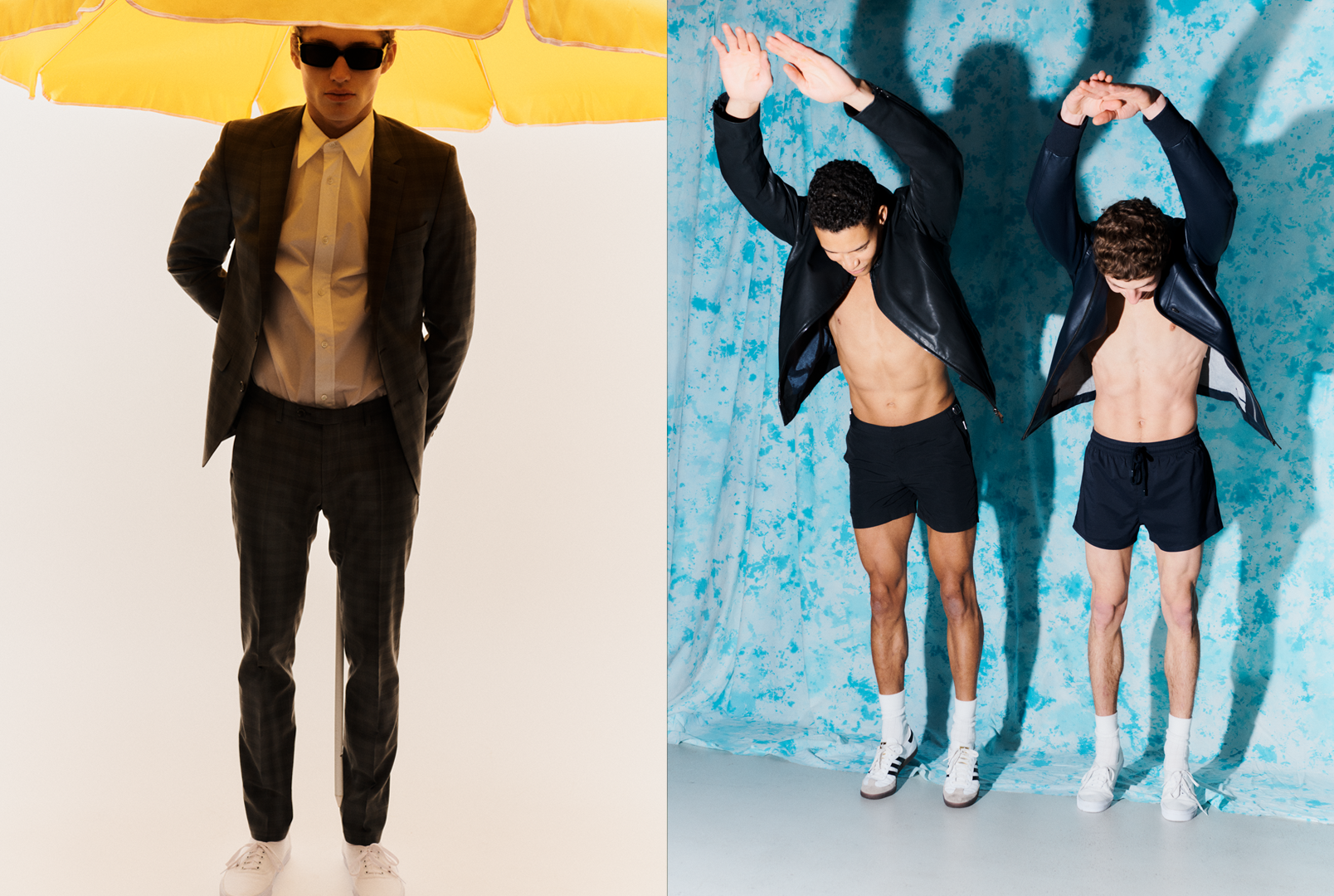 Fashion editorial with unique styling by Bianca Fleisch GQ valentin Humbroich