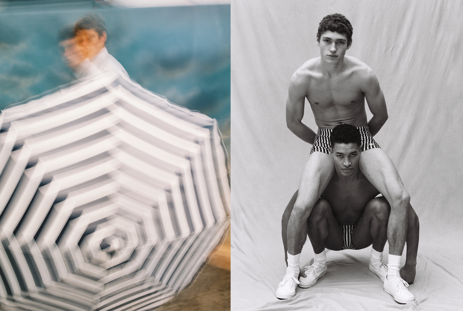 Fashion editorial with unique styling by Bianca Fleisch GQ valentin Humbroich