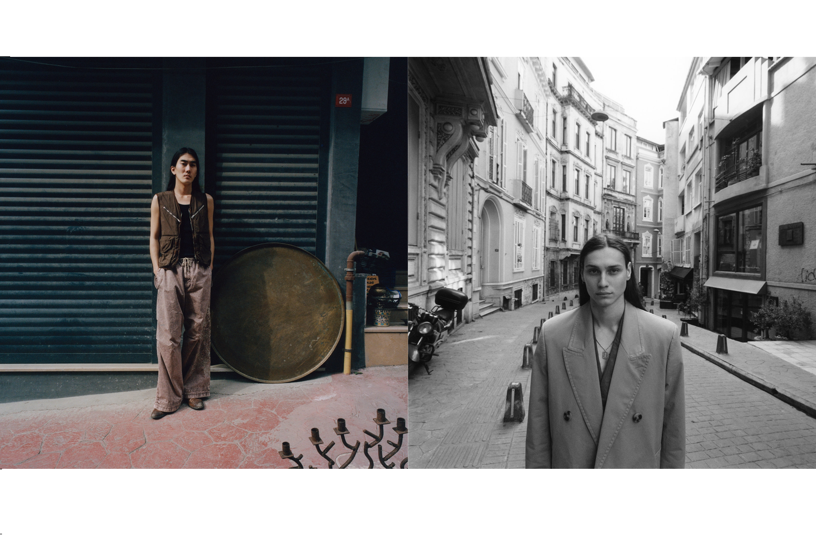 Street style look in an urban setting, styled by Bianca Fleisch plus Fashion editorial with unique styling by Bianca Fleisch