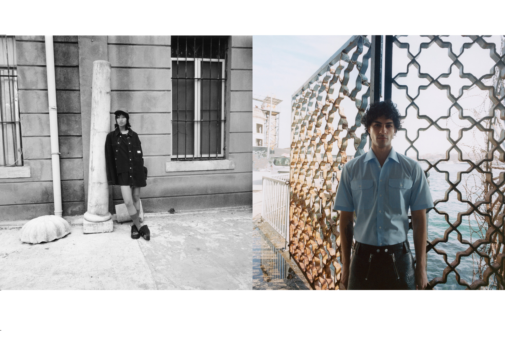 Street style look in an urban setting, styled by Bianca Fleisch plus Fashion editorial with unique styling by Bianca Fleisch