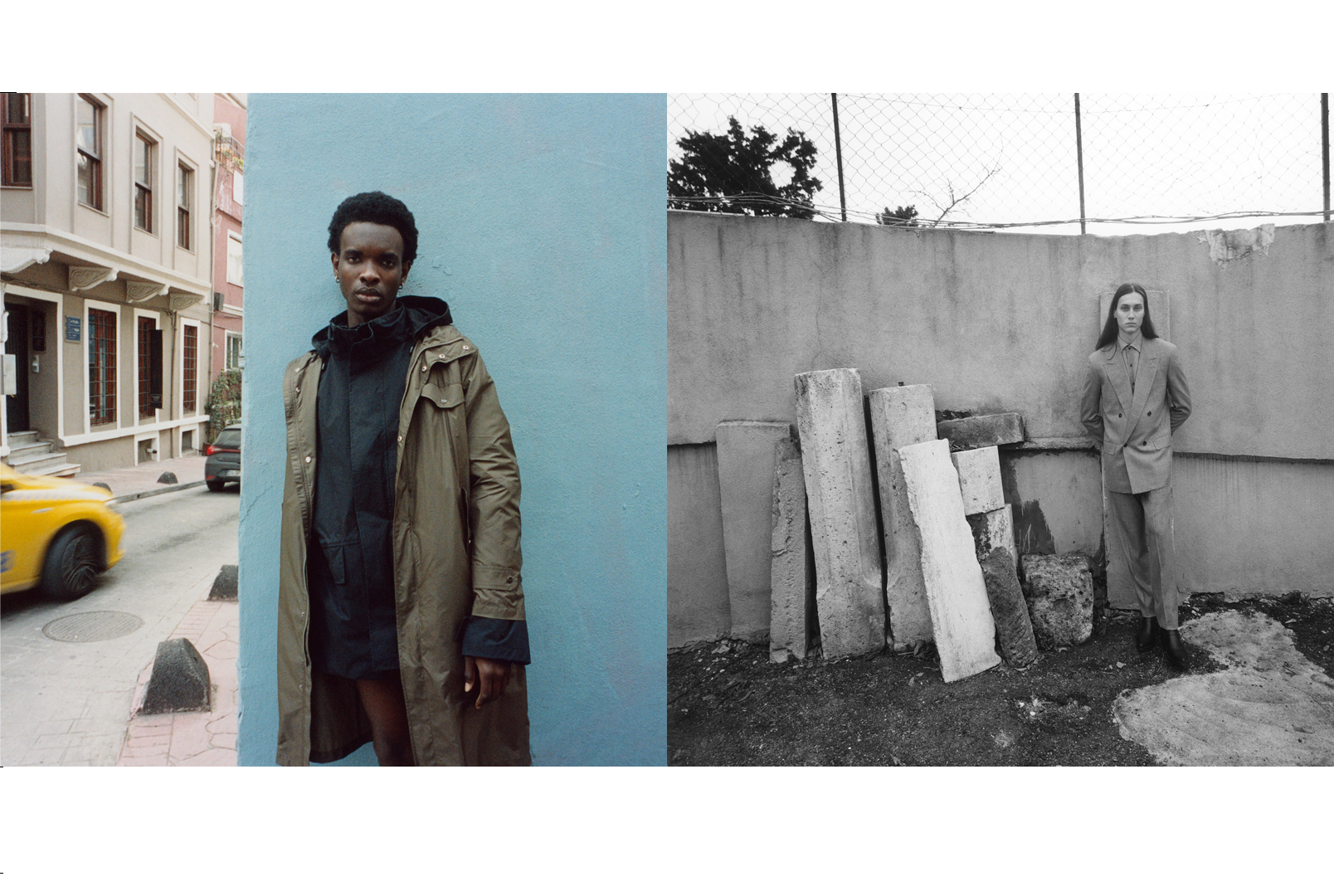 Street style look in an urban setting, styled by Bianca Fleisch plus Fashion editorial with unique styling by Bianca Fleisch