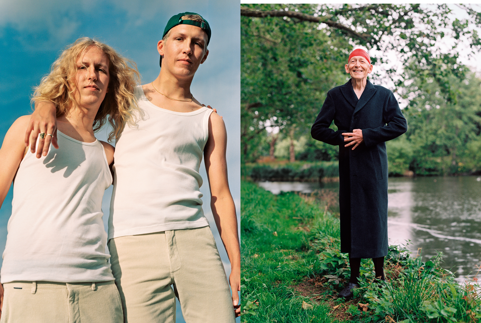 Artfully staged fashion image styled by Bianca Fleisch