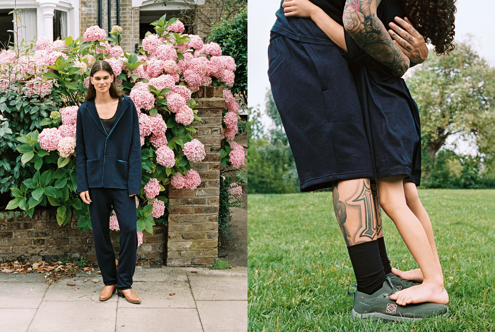Artfully staged fashion image styled by Bianca Fleisch