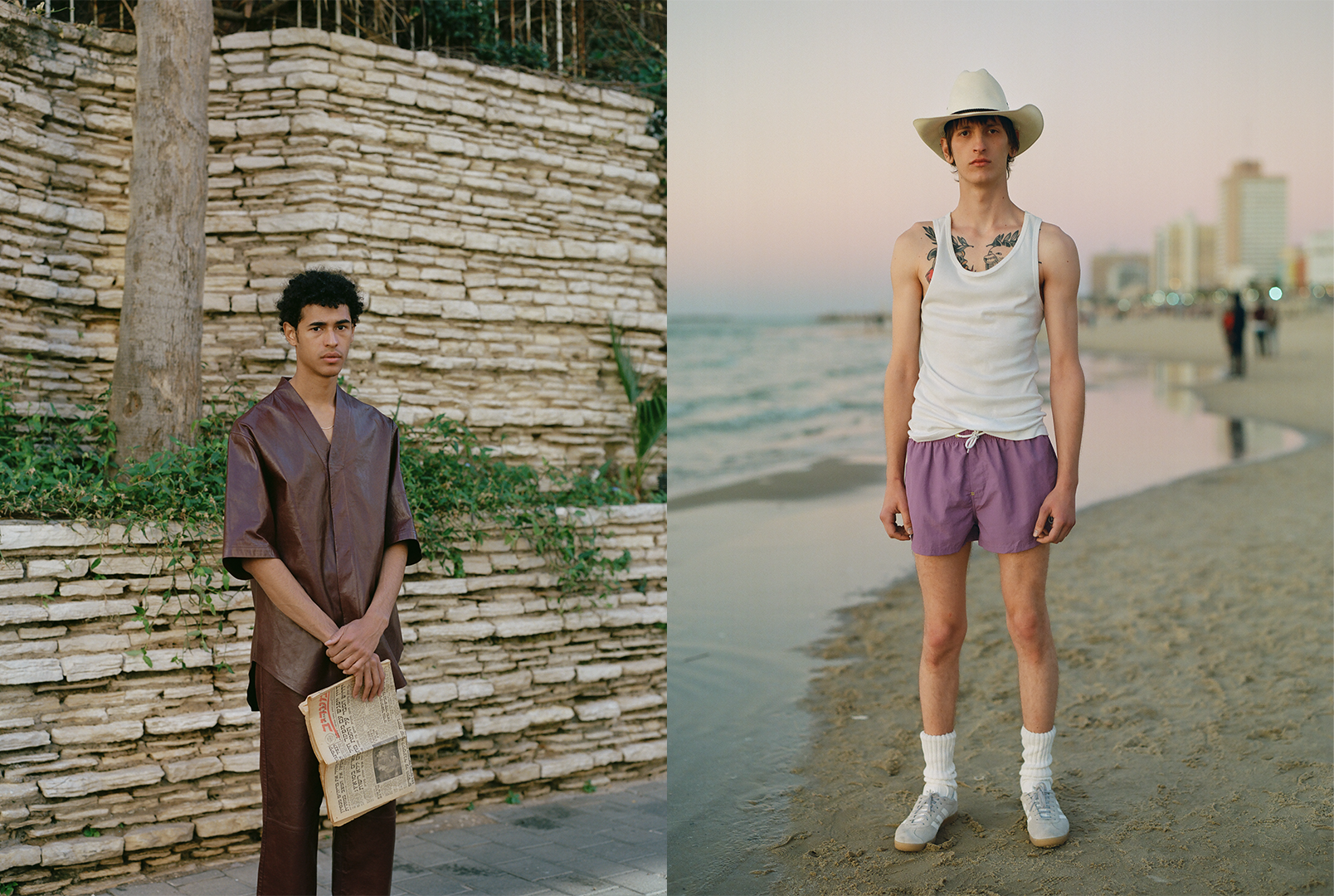 Artfully staged fashion image styled by Bianca Fleisch