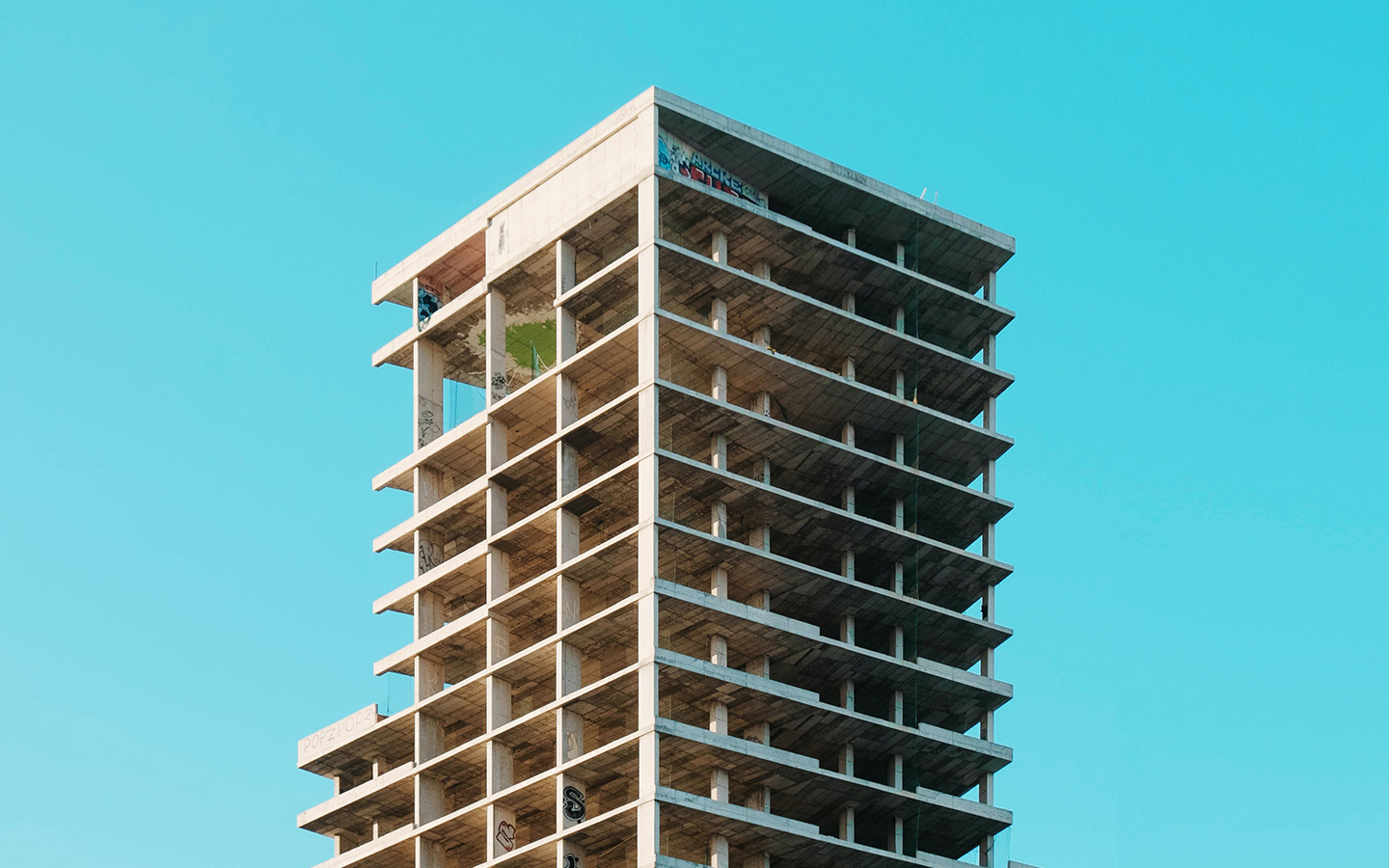 A Building Under Construction