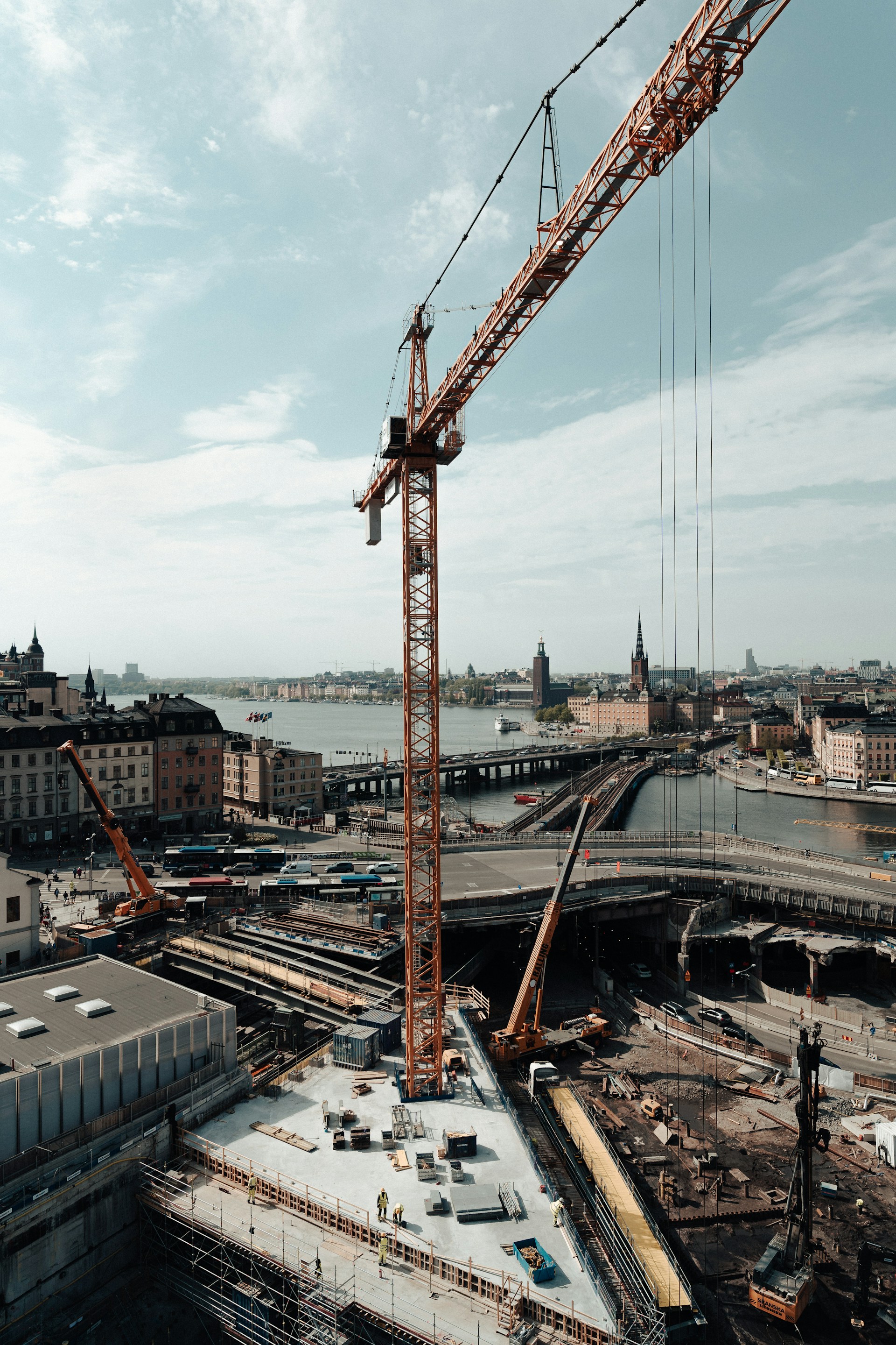 A picture of Atlas Entreprenad's work in Stockholm
